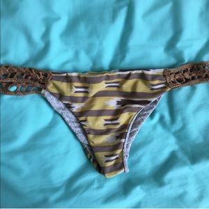 Acacia Swimwear Yellow Montauk bottoms